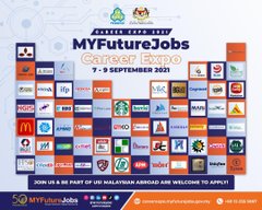 MyFutureJobs Career Expo, 7-9 September 2021